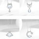 thumbnail image 3 of Qarigey Collar minimalista de plata de ley 925 para mujer, collar de 12 constelaciones de estilo versátil Ropa, zapatos y accesorios Miscelánea Acuario de plata, 3 of 6
