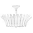thumbnail image 6 of 47693TXP Hinkley Lighting Reina - 15W 3 LED Medium Semi-Flush Mount-13.75 Inch Tall and 20 Inch Wide-Textured Plaster Finish, 6 of 11