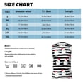 thumbnail image 5 of Goofa Cute Chicken Printed Men's Sleeveless T-Shirt - Athletic Gym Workout Tank Top for Men - Moisture-Wicking, UPF 30+ Quick-Dry Muscle Tee-3X-Large, 5 of 8