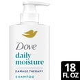 thumbnail image 4 of Dove Damage Therapy Shampoo for Dry Hair Daily Moisture with Bio-Protein Care Technology and Hyaluronic Serum, 18 Fl Oz, 4 of 18