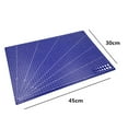 thumbnail image 4 of PVC Mat La Alfombra Colchoneta Almohadilla Dura Escritura (A3) Azul, 4 of 6
