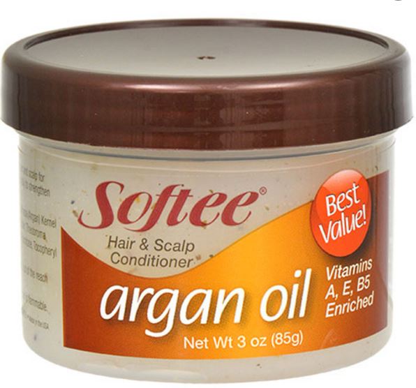 Softee Argan Oil Hair & Scalp Conditioner 3oz