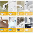 thumbnail image 5 of EVEAGE Electric Spin Scrubber, 2024 New Cordless Shower Scrubber, 9 Replacement Heads,Shower Cleaning Brush with 3 Adjustable Speeds and Adjustable Extension Handle,Power Shower Scrubber,Long, 5 of 6
