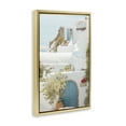 thumbnail image 3 of Stupell Industries Coastal Town Doorways Town & City Photography Gold Floater Framed Art Print Wall Art, 21 x 31, 3 of 9