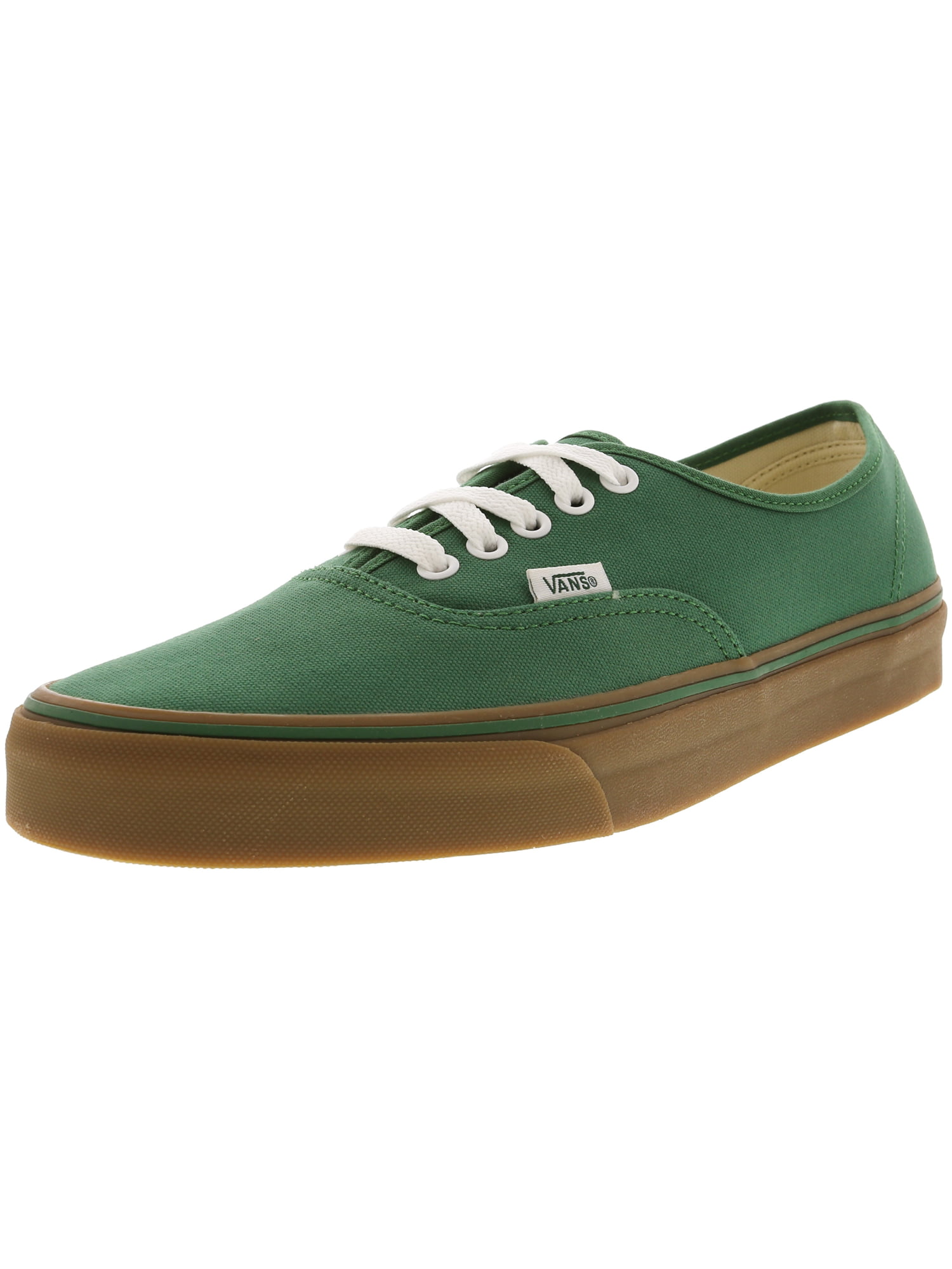 Authentic Gumsole Verdant Green / Gum Ankle-High Canvas Skateboarding Shoe - 11M 9.5M - Walmart.com