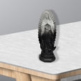 thumbnail image 4 of Resin Mary Statue Blessed Mother Sculpture Collection Handmade Religious for Wedding Home Desktop Patio , black, 4 of 7