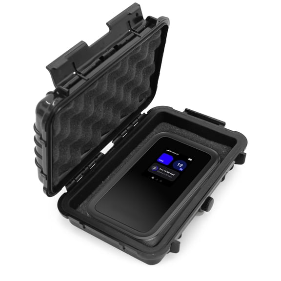 CASEMATIX Hard Case for NETGEAR Nighthawk M7 5G Mobile Hotspot, Waterproof Crushproof Travel Case