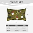 thumbnail image 6 of Balery Gnomes Playing in the Garden Bedding Queen Pillow Cases - Envelope Closure - Soft Brushed Microfiber Fabric - Shrinkage and Fade Resistant Pillow Cases-16"x24", 6 of 9
