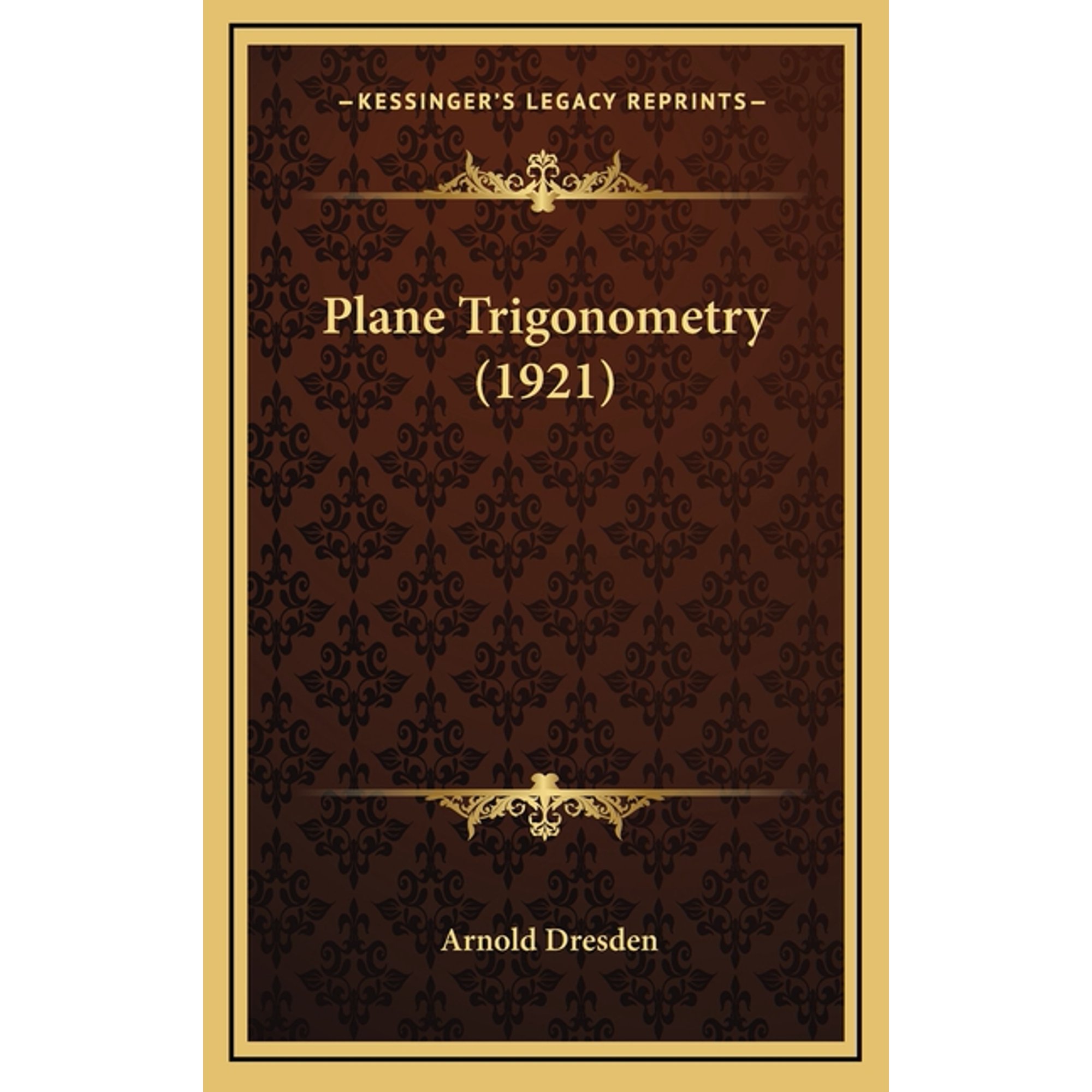 Plane Trigonometry (1921) (Hardcover)