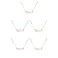 thumbnail image 2 of Collar de constelaciones Sonducket oro rosa Tauro Type2 NO2, 2 of 6