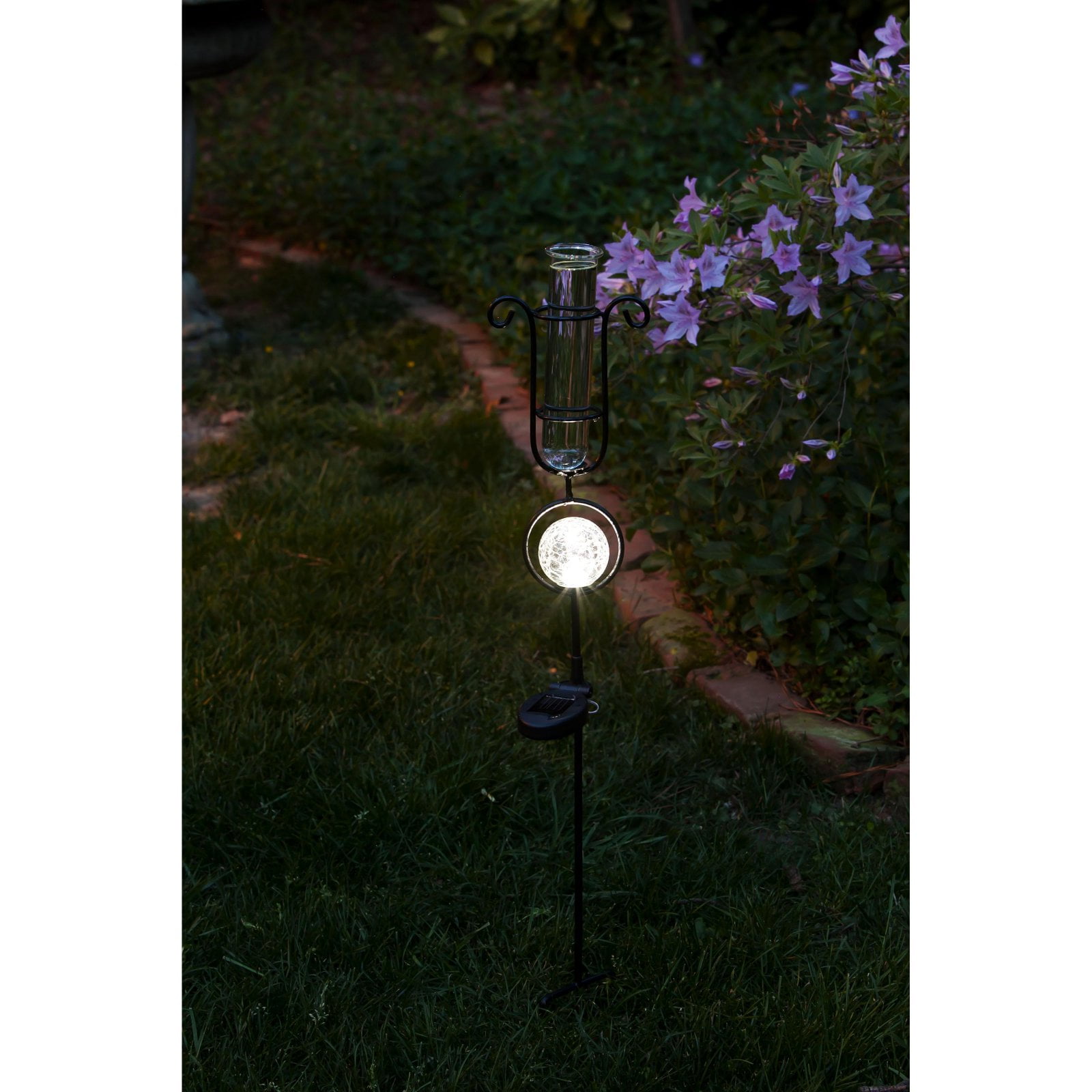 Evergreen Enterprises LED Solar Rain Gauge Garden Stake by EVERGREEN ENTERPRISES