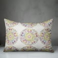 thumbnail image 3 of Creative Products Small Multicolored Pattern Medallions 14x20 Indoor / Outdoor Pillow, 3 of 3
