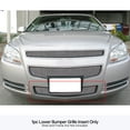 thumbnail image 3 of APS Universal Stainless Steel Chrome 12in x 48in 1 PC Set Mesh Front Grill Grille Insert A70011T, 3 of 3