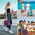 thumbnail image 7 of Reusable Polka Lnsulated Lunch Bag for Women & Men-Leakproof Water-Resistant Cooler Tote,Large Capacity(10.6x8.7x6.3in)for Work,Office,Travel,Picnic,Beach., 7 of 7