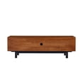 thumbnail image 3 of SEI Furniture Welling 63" TV Stand in Dark Tobacco and Black, 3 of 11