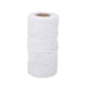 thumbnail image 2 of Cordón trenzado vintage ANGGREK Hilo de Yute blanco 100m, 2 of 8