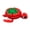 Red, variant on Red Desktop Clicker Fidget Toy Turtle Shape With Satisfying Sound