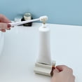 thumbnail image 4 of Cheers.US 3 Pcs Rolling Tube Toothpaste Squeezer, Toothpaste Squeezer Rollers, Toothpaste Wringer Seat Holder Stand Rotate Toothpaste Dispenser for Bathroom, 4 of 7