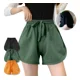 thumbnail image 3 of Pantalones Casuales Cortos Elásticos Con Cordón Para Mujer, 3 of 8