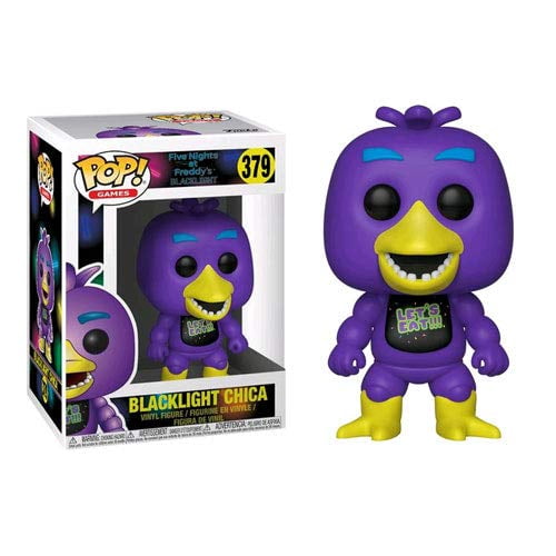 Funko Pop! Five Nights at Freddy's Blacklight Chica Exclusive Vinyl Figure
