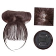 thumbnail image 1 of Flequillo Falso Salvador Clip Postizo Frontal Marron Oscuro, 1 of 7