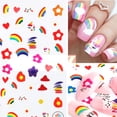 thumbnail image 4 of Bienvenido Diseño de uñas Láminas Decoraciones Primavera Verano Deslizadores Suministros para uñas Calcomanías para uñas Calcomanías de transferencia, 4 of 5