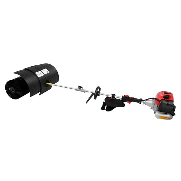Hand Held Sweeper, Artificial Grass Brush Gasoline Powered Broom, Lawn Sweeper for Sweeping Boulevards, Driveways, Lawns