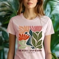 thumbnail image 5 of Christian Graphic T-Shirt Be Still and Know Psalm 46:10 for Women, White, Size S, 5 of 6