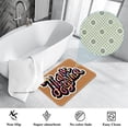 thumbnail image 3 of Thanksgiving Area Rugs: Polyester Non-Slip Machine Washable Floor Carpet Office Rug, 3 of 6