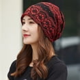 thumbnail image 5 of SikaFu Women Knitted Hat Lady Skullies Beanies Female Multifuction Beanie Hat Vintage Women Beanie Cap Women Beanies Hip Hop Cap, 5 of 6