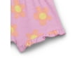 thumbnail image 3 of Garanimals Baby Girls Printed Knit Ruffle Shorts, Sizes 0M-24M, 3 of 3