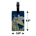 thumbnail image 5 of You're Suffering From Beer Elbow Funny Humor Rectangle Leather Luggage Card Suitcase Carry-On ID Tag, 5 of 8