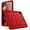 Red, variant on Poetic TurtleSkin Case for iPad Pro 11 Inch 3rd Gen 2021, Heavy Duty Silicone Case, Kids Friendly, Red