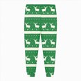 thumbnail image 4 of sdbrld 6Y 7Y 8Y 9Y Boys Christmas Pajamas Kids PJs Long Sleeve Sleepwear Clothes Set Xmas Pajamas Outfits Green Sizes 6-7 Years, 4 of 5