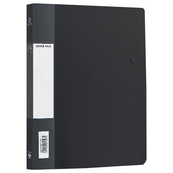 ZZyuan Staple Free Clip Binder Punchless Clamp Binder Staple Free Clip Binder Set Clamp Folder Punchless Paper with Double Metal Clip Documents File