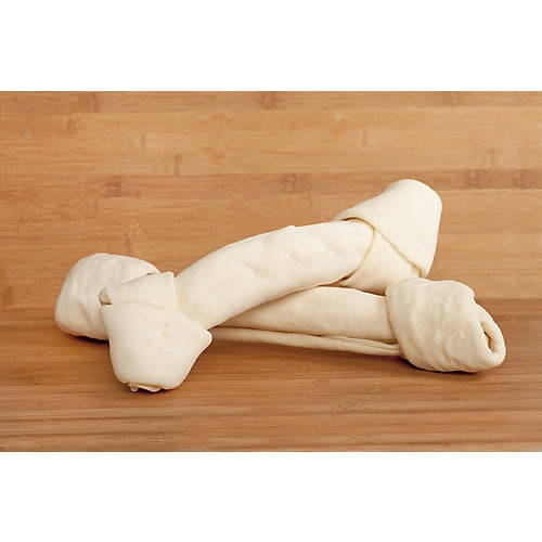 Extra Heavy Knotted Rawhide Bone Large