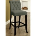 thumbnail image 3 of Furniture of America Verona Armless Counter Height Chairs - Set of 2, Gray, 3 of 6