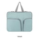 thumbnail image 2 of Injueey Funda para computadora portátil con asa Estuche impermeable para computadora Bolsa de transporte de viaje Compartimentos protectores Relojes inteligentes Verde 14 pulgadas, 2 of 6