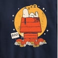 thumbnail image 3 of Peanuts - Snoopy Halloween Dog House - Toddler & Youth Crewneck Fleece Sweatshirt, 3 of 6