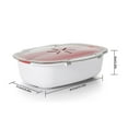 thumbnail image 2 of ‘s Kitchen Tastless Microwave Steamer Removble Microwavable Food Cooker Home Kitchen Food Container, 2 of 9