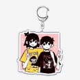 thumbnail image 3 of Llavero Omori de juego Popular, accesorio para bolso, colgante soleado, llaveros, joyería, regalos para estudiantes, 3 of 4