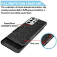 thumbnail image 4 of Galaxy S21 Case, Takfox Shockproof Hard Shell [Built-in Kickstand] Secure Locking Belt Swivel Clip Holster Defender Carrying Armor Sturdy Protection Slim Case Cover for Samsung Galaxy S21 , Black, 4 of 7