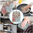 thumbnail image 5 of Mandala Pattern Gradient Microfiber Kitchen Towel for Hand Dry Bathroom Cleaning Cloth Set Printed Beach Towels, 5 of 7