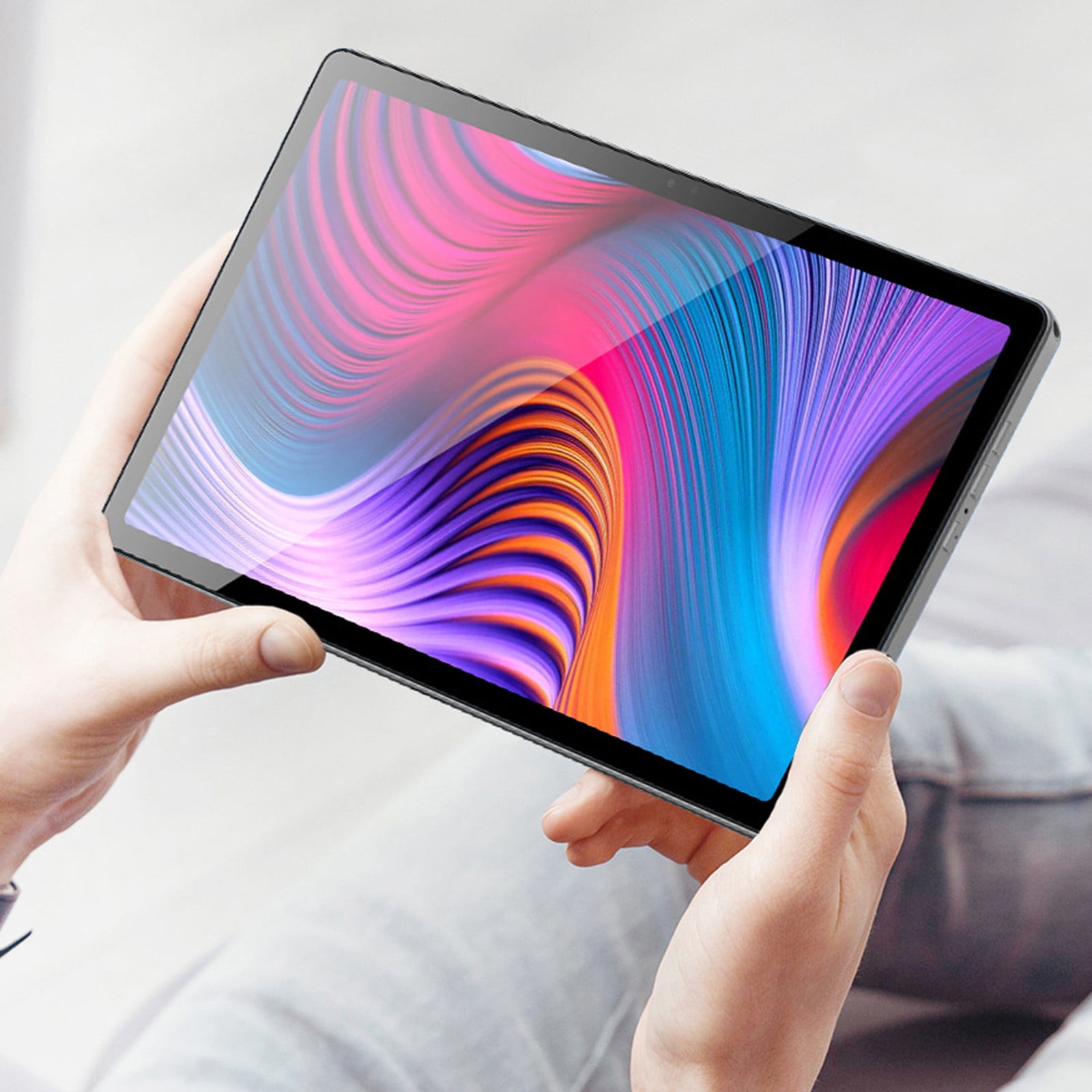 10.1 Inch Android Tablet, 4GB RAM 32GB ROM, 256GB Expand, 5G WiFi, Dual SIM, GPS, Bluetooth, 6500mAh Battery, FHD Display, Face ID