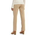 thumbnail image 2 of Oh! Mamma Maternity Women's Straight Leg Career Pant with Demi Panel (Women's & Women's Plus), 2 of 3