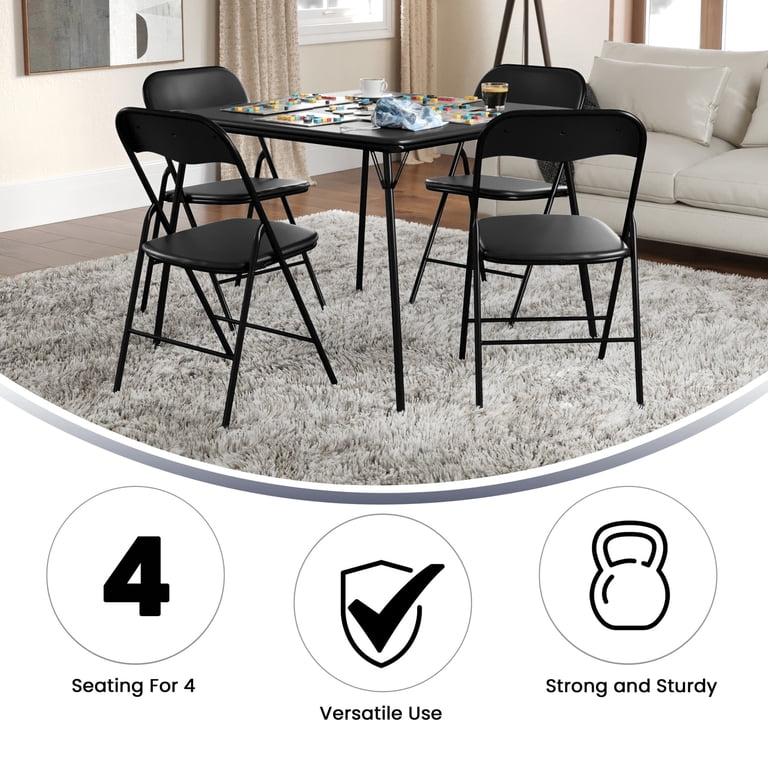 Flash Furniture Frankie Table D'Entraînement Pliante Mélamine Acajou 2,4 M