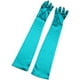thumbnail image 1 of Guantes largos para mujer INSPIRE CHIC de los años 1920, mitones de dedo completo para fiesta de noche, guantes de ópera elegantes en verde azulado, talla única, 1 of 5