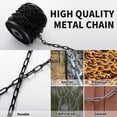 thumbnail image 3 of Cadena colgante de metal Sel Natural, 3 mm, 10 m, negra, 33 pies, 3 of 6