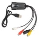 thumbnail image 2 of Adaptador de video de Sonido A USB, Enchufe del Dispositivo de Tarjeta de CaptaRura de Video USB y Reproducir el DVD VHS DV VHS Portátil de 2.6 Pies Hi8 DVD A Detalla Claros, 2 of 7