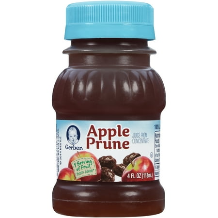 Gerber® Apple Prune Juice 4 fl. oz. Bottle - Walmart.com
